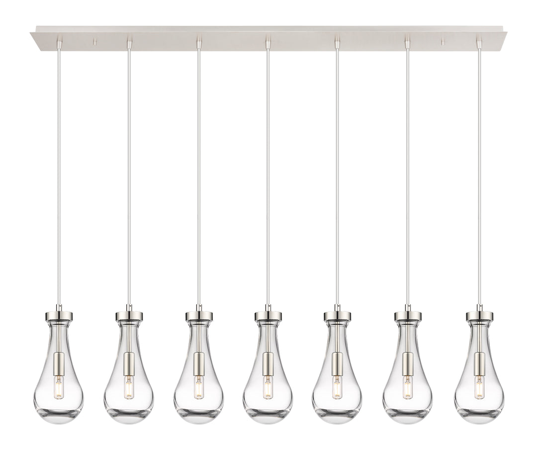 Innovations Lighting Owego 5" Linear Pendant - Polished Nickel