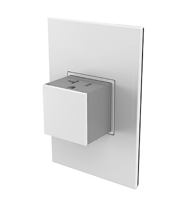 Legrand Pop-Out Outlet, 20AMP, 1-Gang Outlets Legrand White  