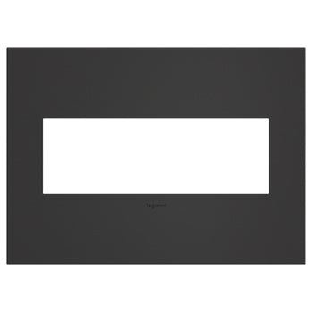 Legrand Satin Black Wall Plate Wall Plates Legrand Satin Black 3 