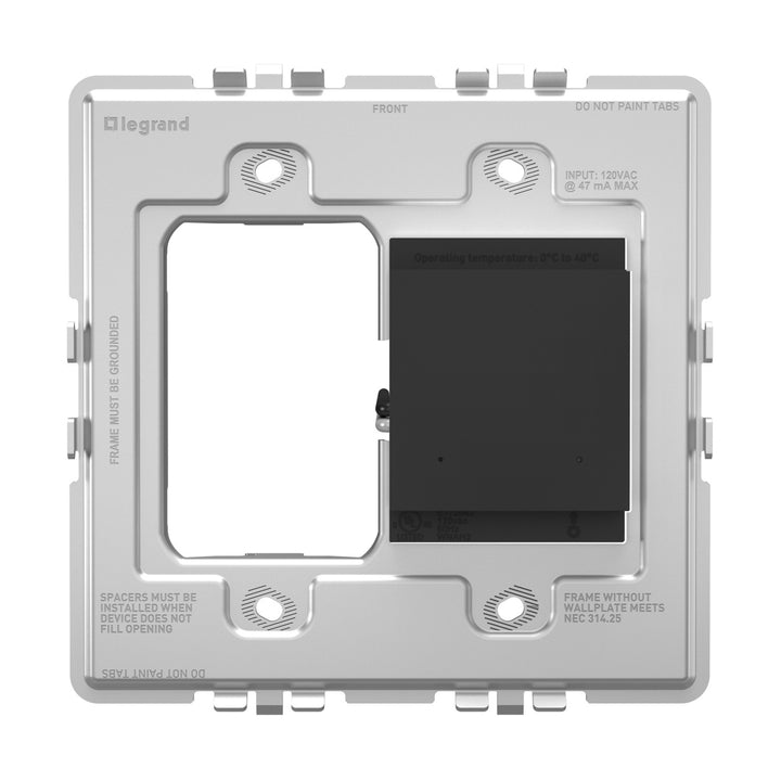 adorne® Smart Surface-Mount Gateway with Netatmo,  Legrand Graphite  