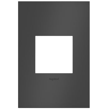 Legrand Satin Black Wall Plate Wall Plates Legrand Satin Black 1 