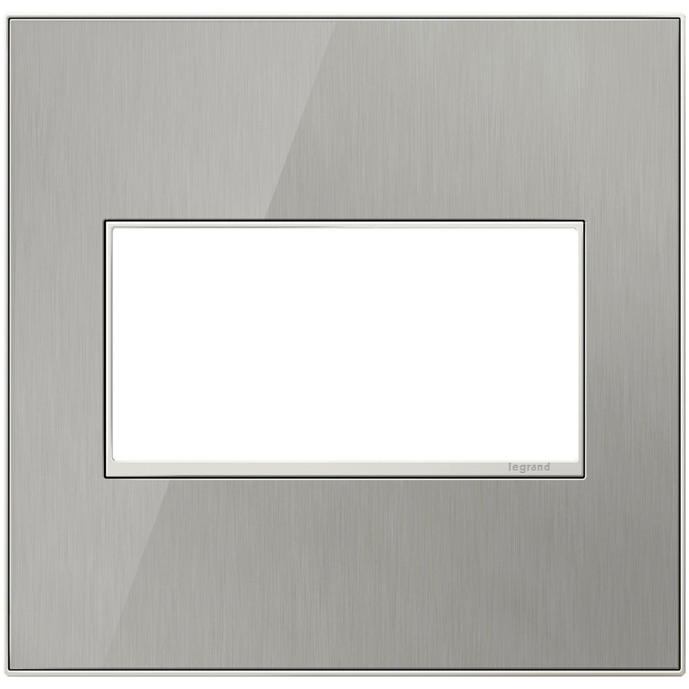 Legrand Brushed Stainless Wall Plate Wall Plates Legrand Brushed Stainless 2 