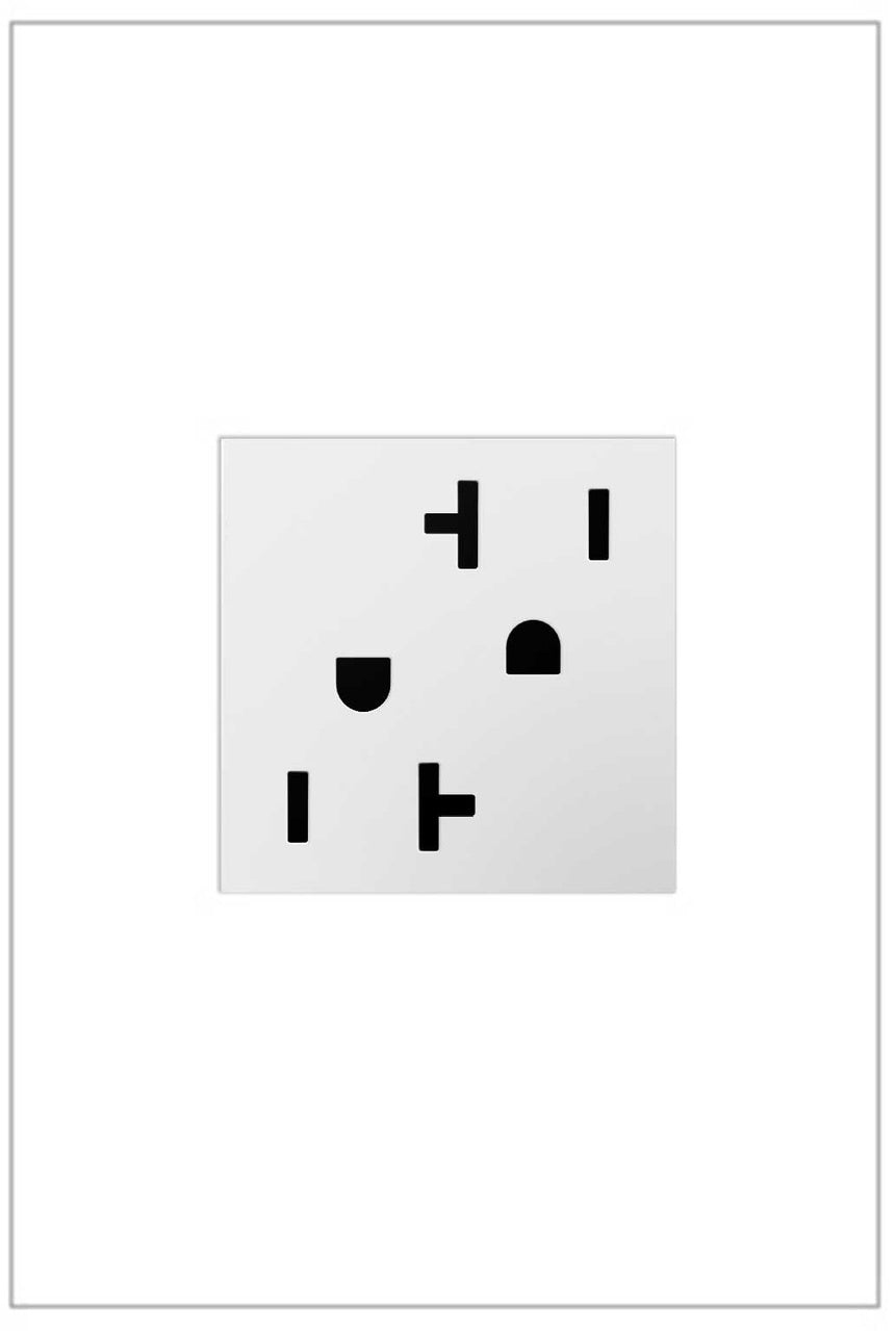 Legrand Tamper-Resistant Outlet, 20A Receptacles Legrand White  