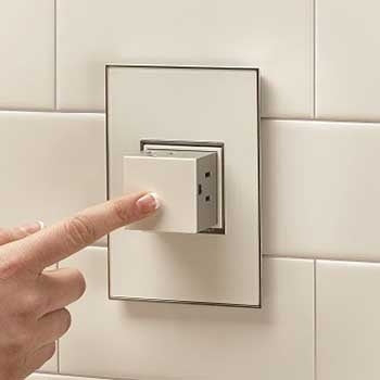 Legrand Pop-Out Outlet, 1-Gang Outlets Legrand White  