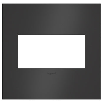 Legrand Satin Black Wall Plate Wall Plates Legrand Satin Black 2 