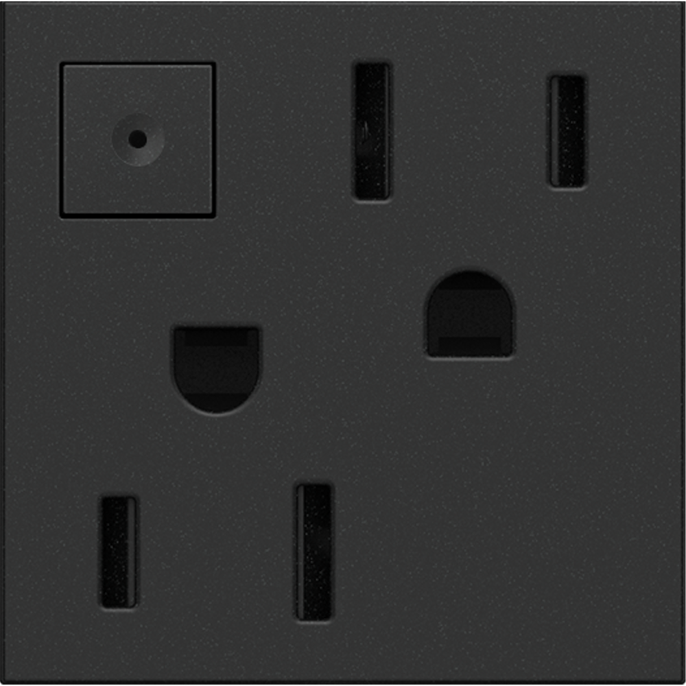 Legrand Energy-Saving On/Off Outlet, 15A Outlets Legrand Graphite  