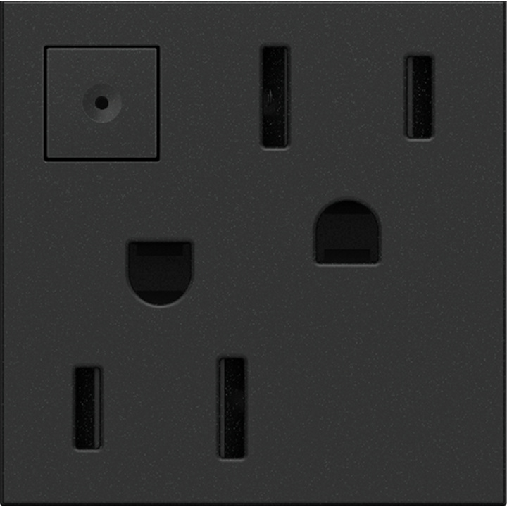 Legrand Energy-Saving On/Off Outlet, 15A Outlets Legrand Graphite  