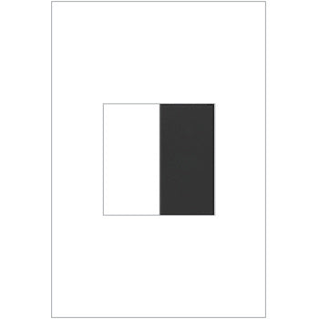 Legrand AABK1G4 adorne Blank, Half-Size - Graphite