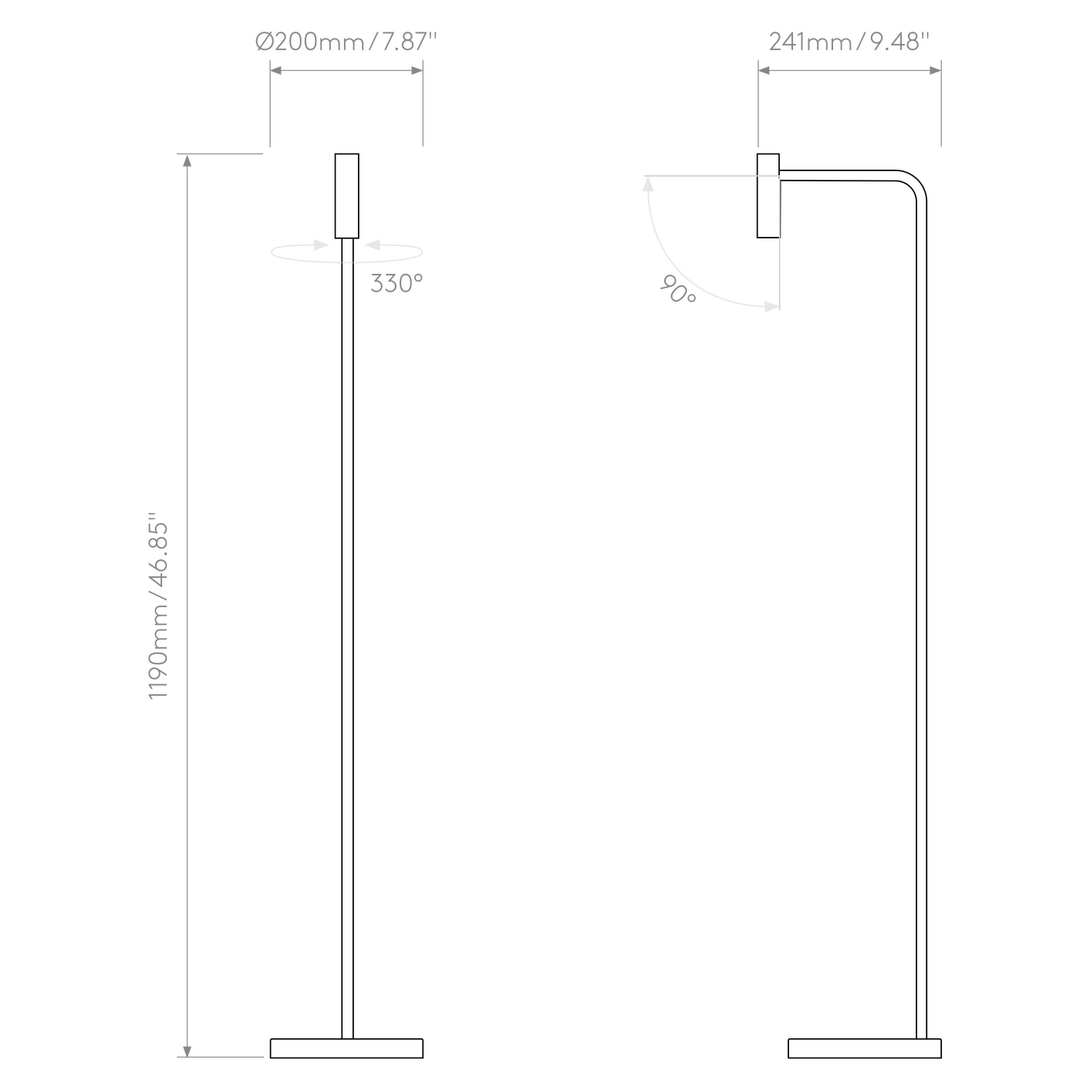 Astro Lighting Enna LED Floor Lamp