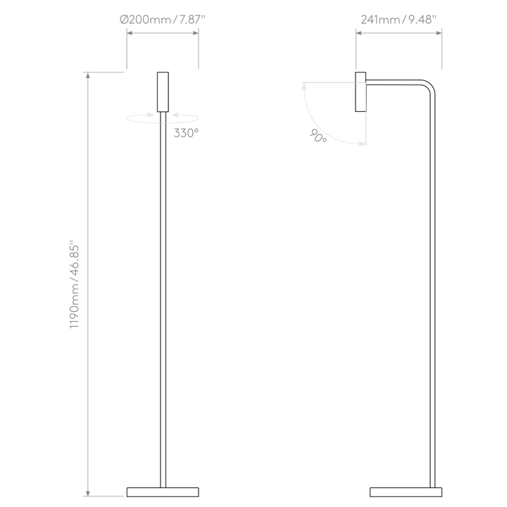 Astro Lighting Enna LED Floor Lamp