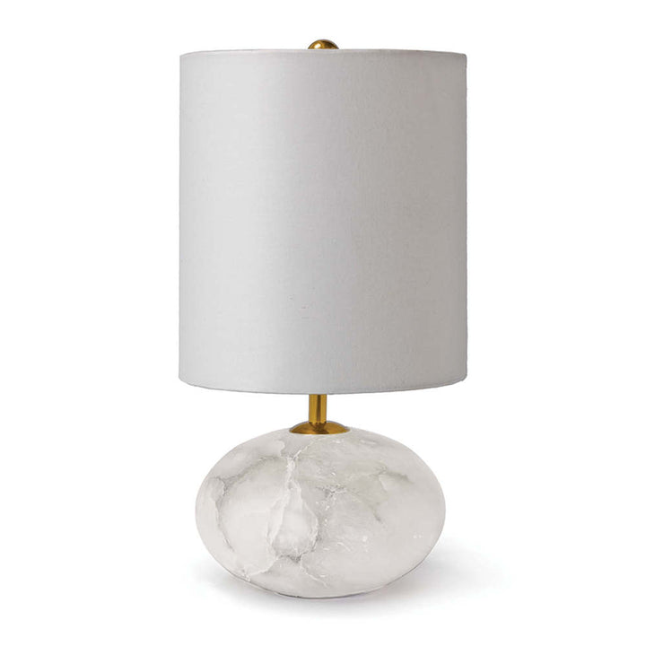 Regina Andrew Alabaster Mini Orb Lamp Table Lamps Regina Andrew   