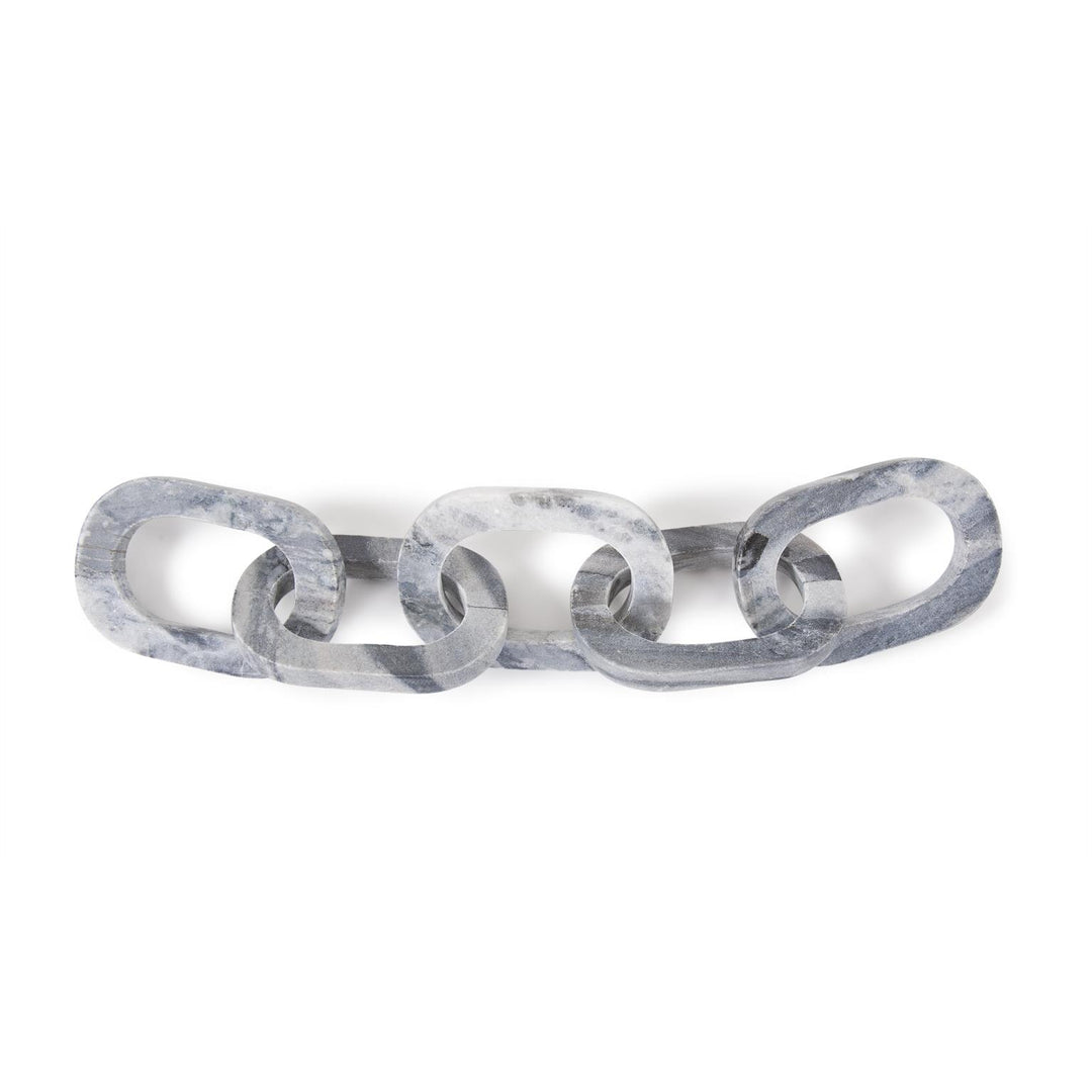 Howard Elliott Collection Makrana Gray Marble Chain