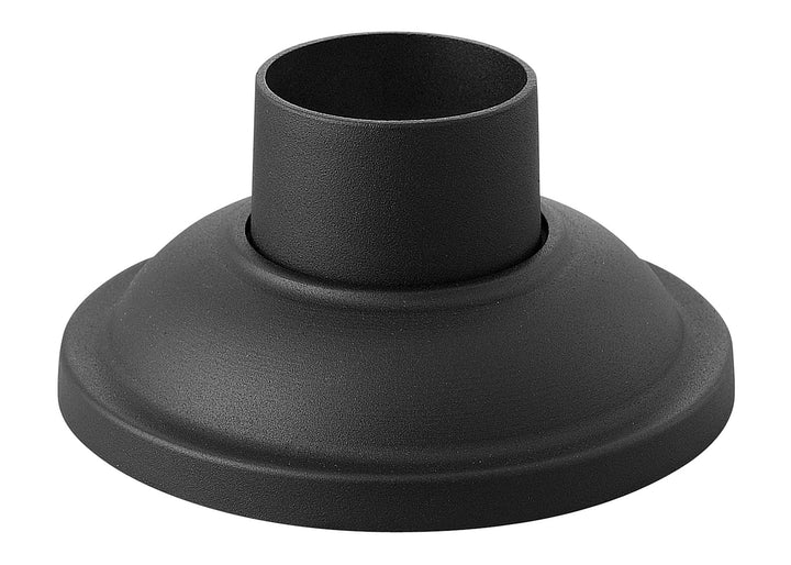 Hinkley Outdoor Pier Mount Base Pier Mount Base Black 1304BK
