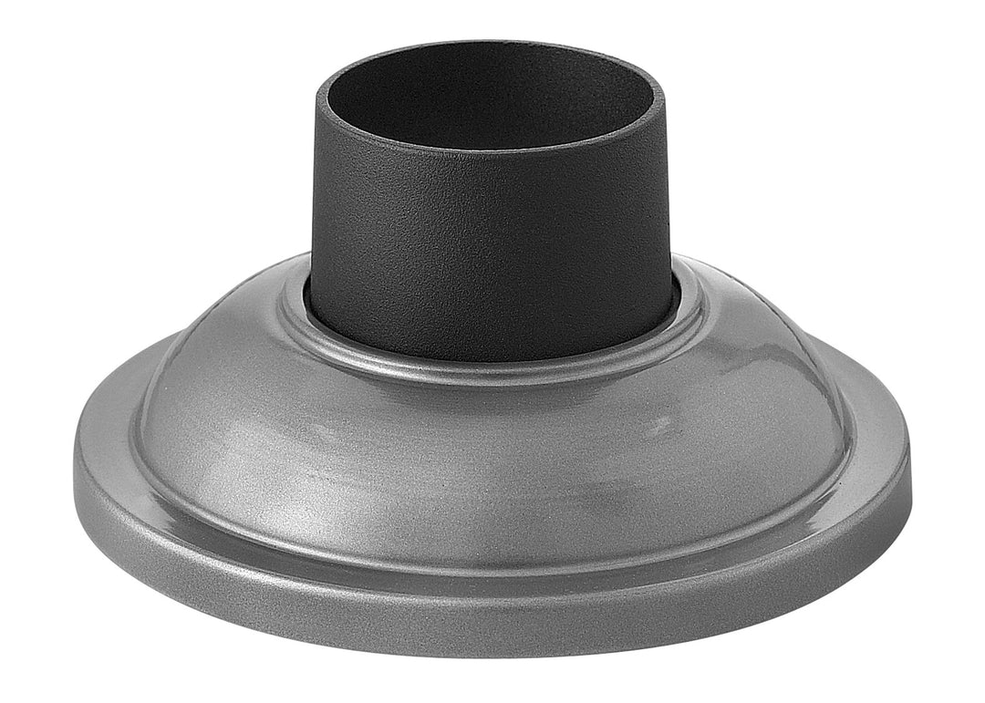 Hinkley Outdoor Pier Mount Base Pier Mount Base Hematite 1304HE
