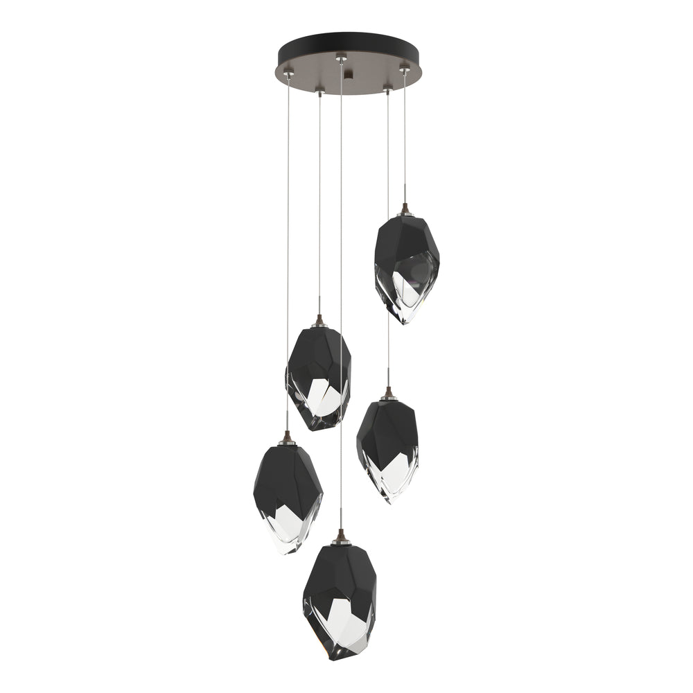 Hubbardton Forge Chrysalis 5-Light Large Crystal Pendant
