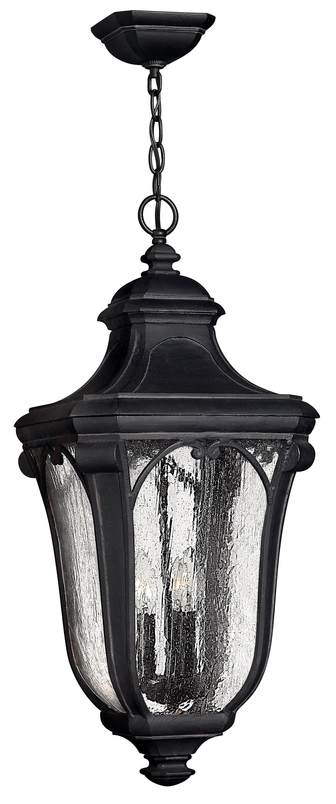 Hinkley Trafalgar Outdoor Hanging Light Large Hanging Lantern Museum Black 1312MB