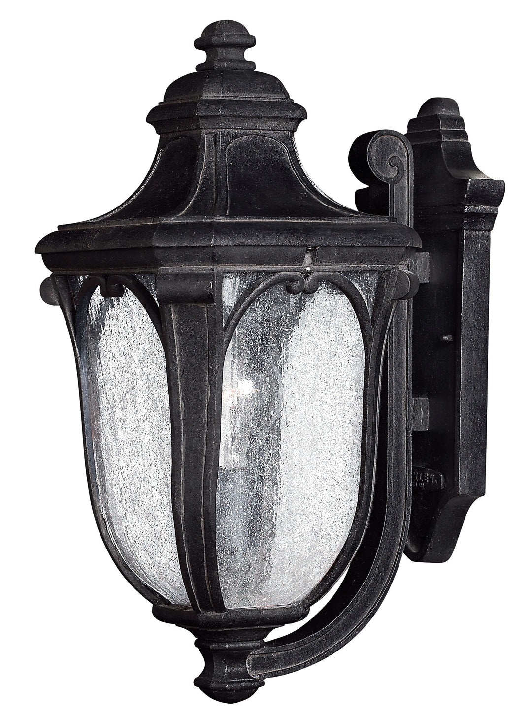 Hinkley Trafalgar Outdoor Wall Light Medium Wall Mount Lantern Museum Black 1314MB