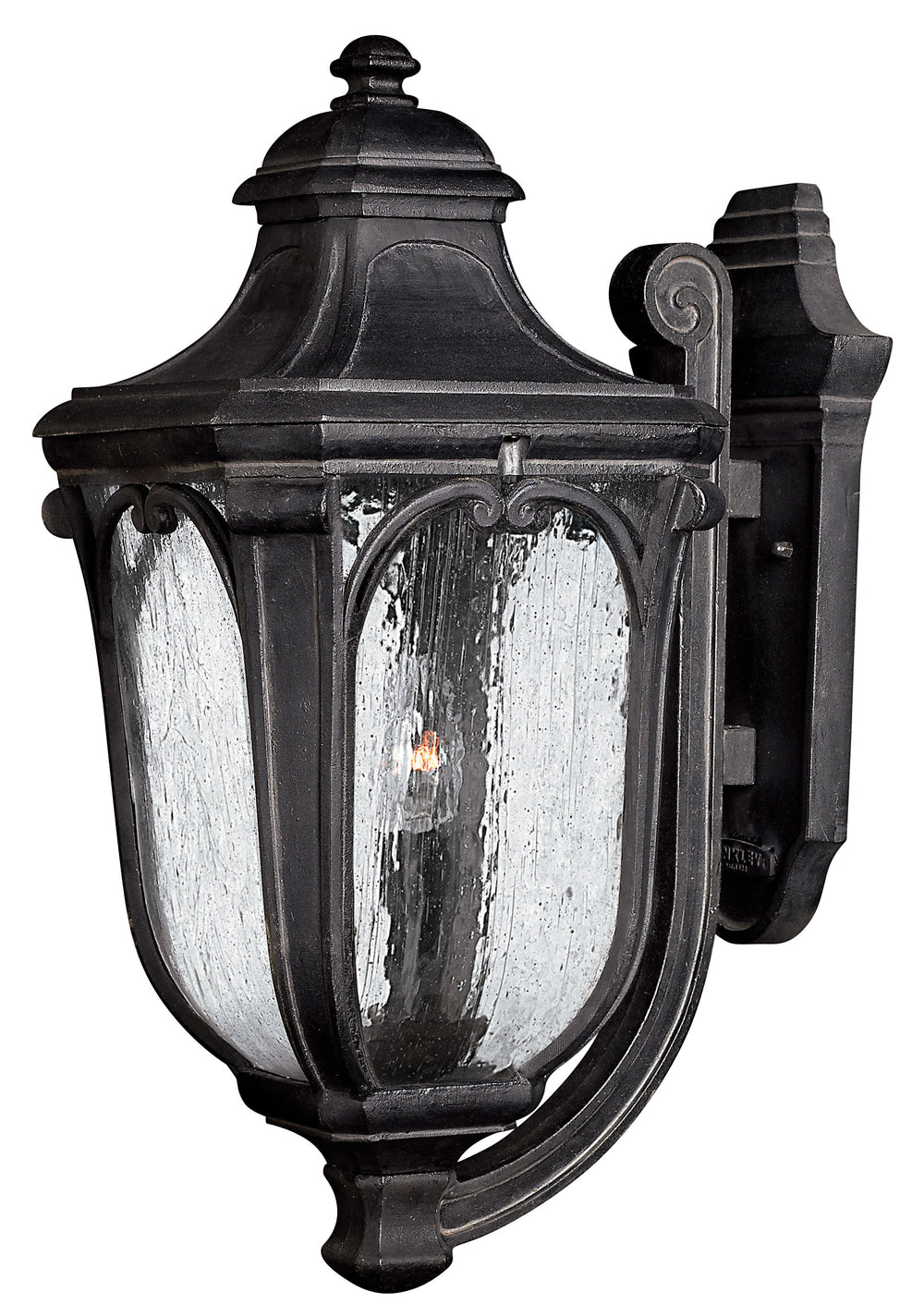 Hinkley Trafalgar Outdoor Wall Light Large Wall Mount Lantern Museum Black 1315MB