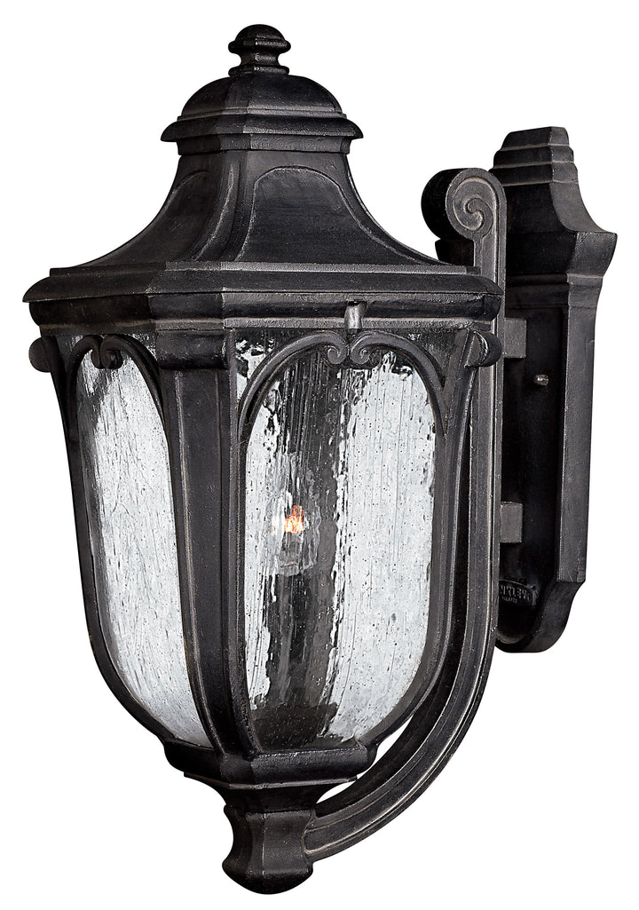 Hinkley Trafalgar Outdoor Wall Light Large Wall Mount Lantern Museum Black 1315MB
