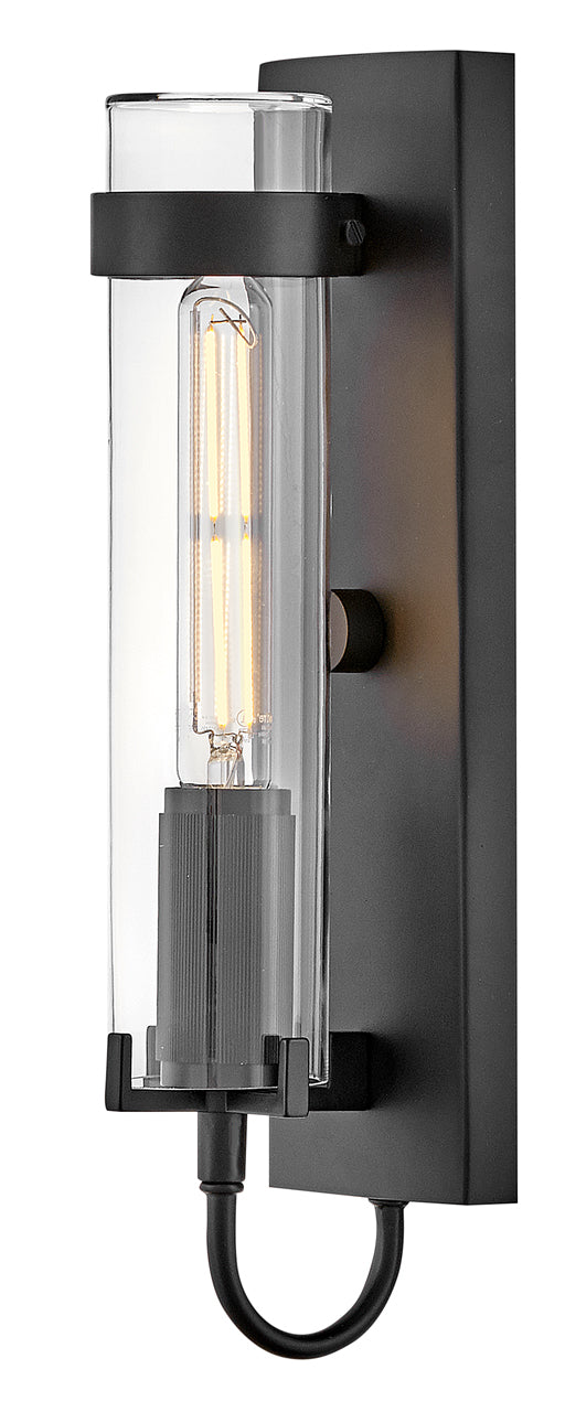 Hinkley Ryden Outdoor Wall Light Medium Wall Sconce Black 13200BK