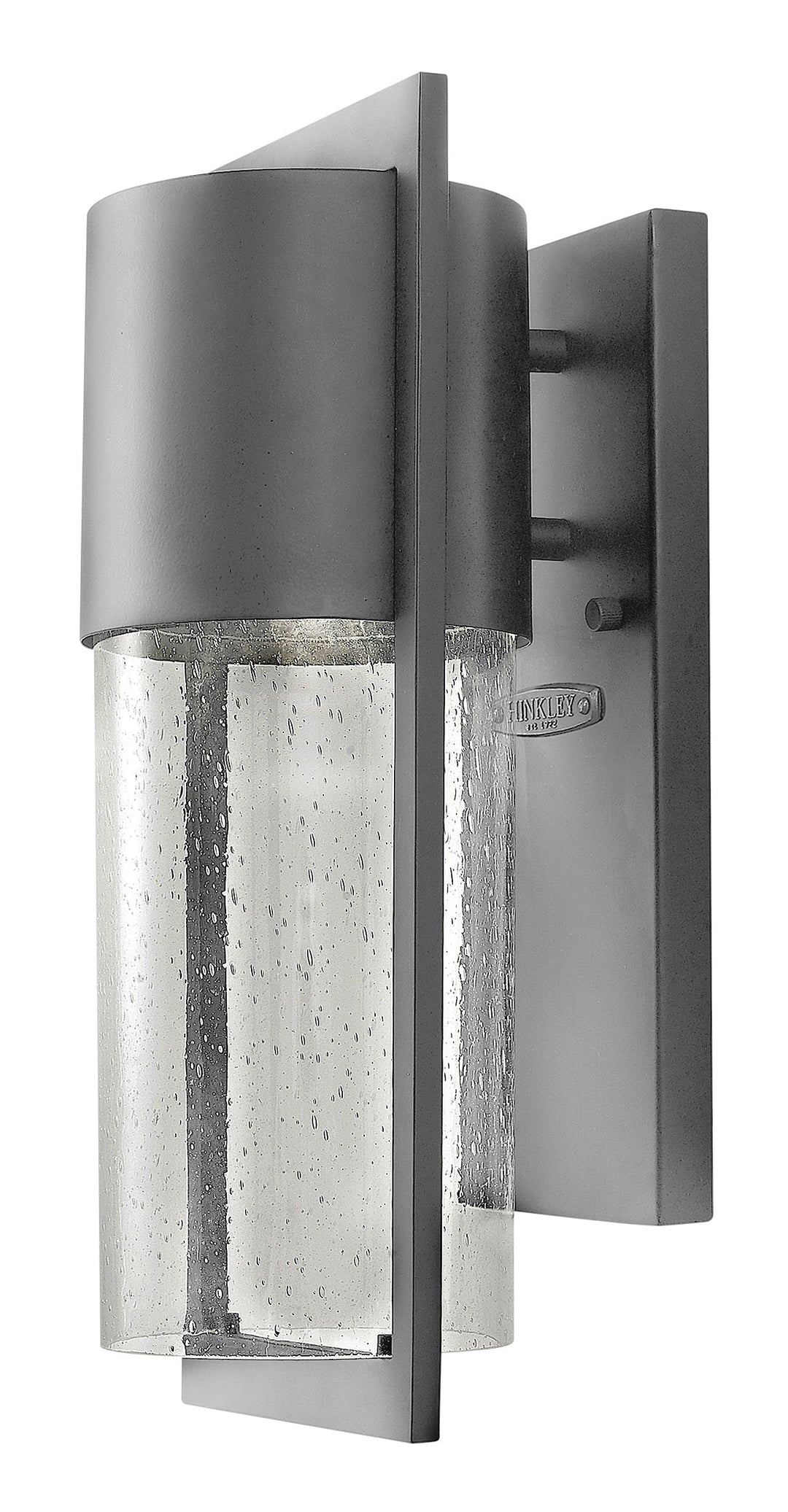 Hinkley Shelter Outdoor Wall Light Medium Wall Mount Lantern Hematite 1320HE