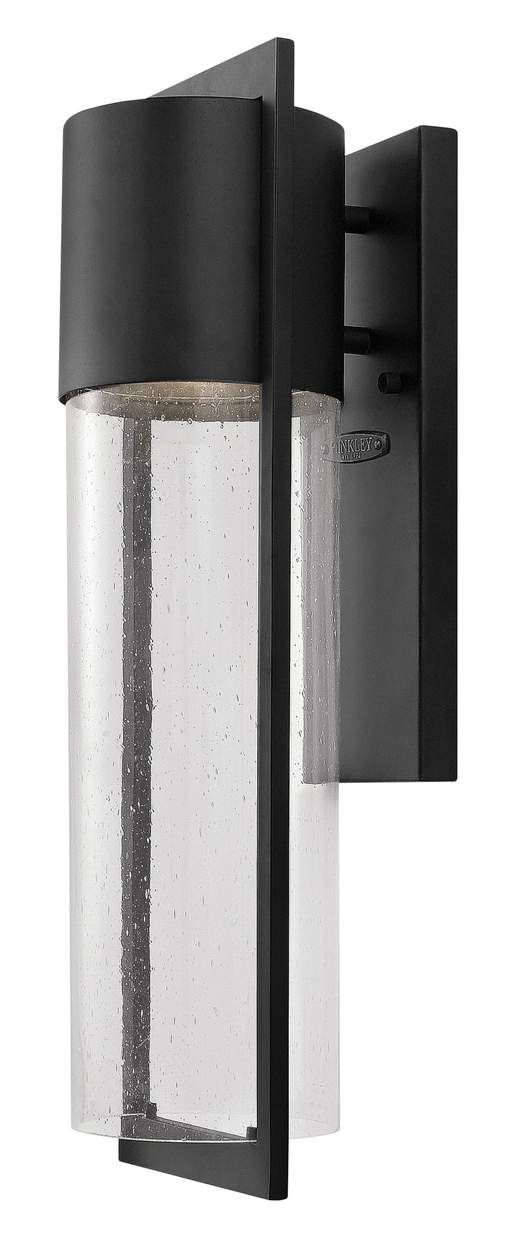 Hinkley Shelter Outdoor Wall Light Medium Tall Wall Sconce Black 1324BK