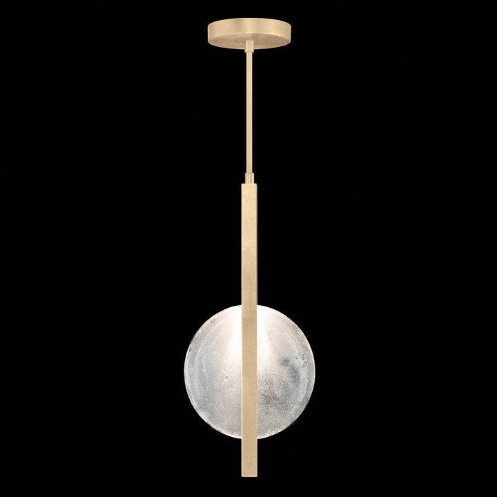Fine Art Handcrafted Lighting Selene 11"W Pendant 922140 in Standard Gold Leaf (922140-3ST)