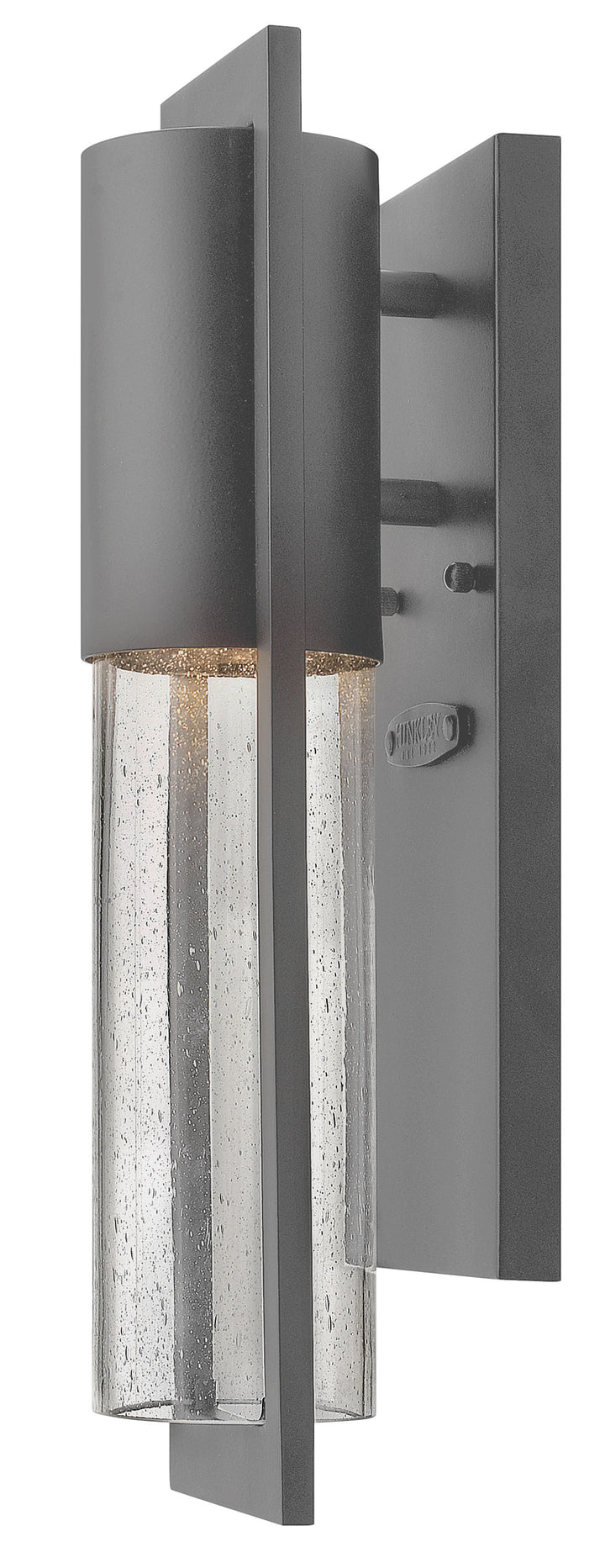 Hinkley Shelter Outdoor Wall Light Small Wall Sconce Hematite 1326HE-LL