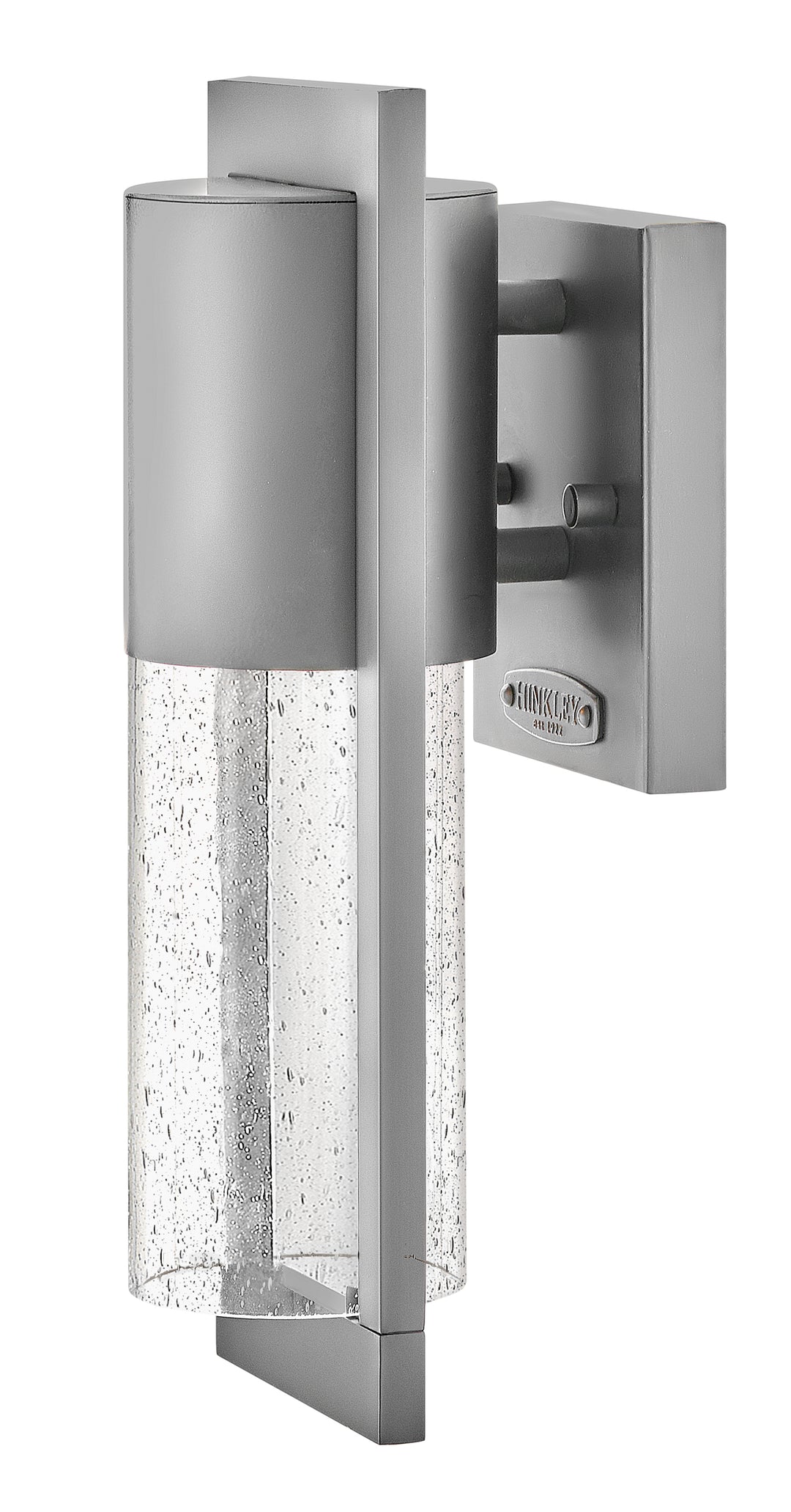 Hinkley Shelter Outdoor Wall Light Extra Small Wall Sconce Hematite 1327HE-LL