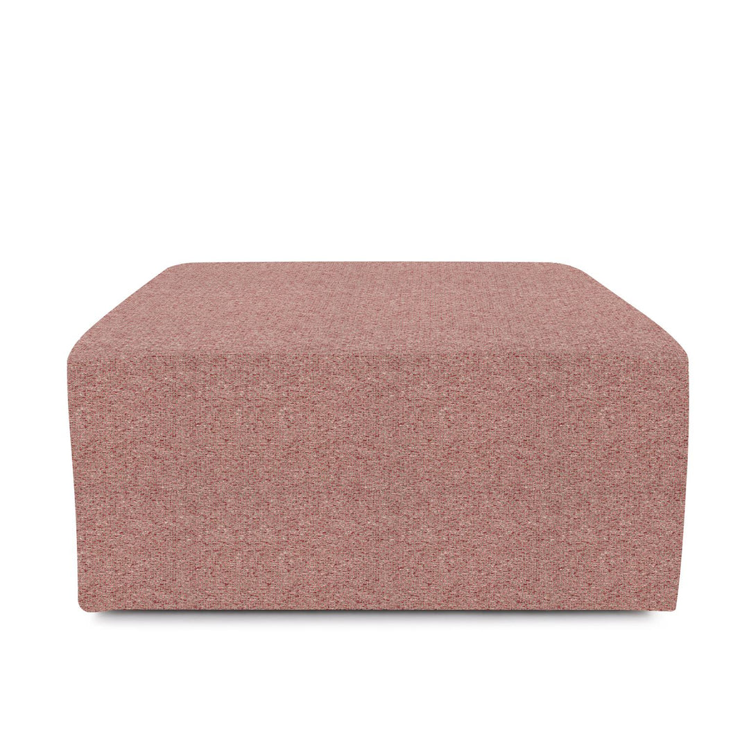 Howard Elliott Collection Universal Square Ottoman Panama Rose