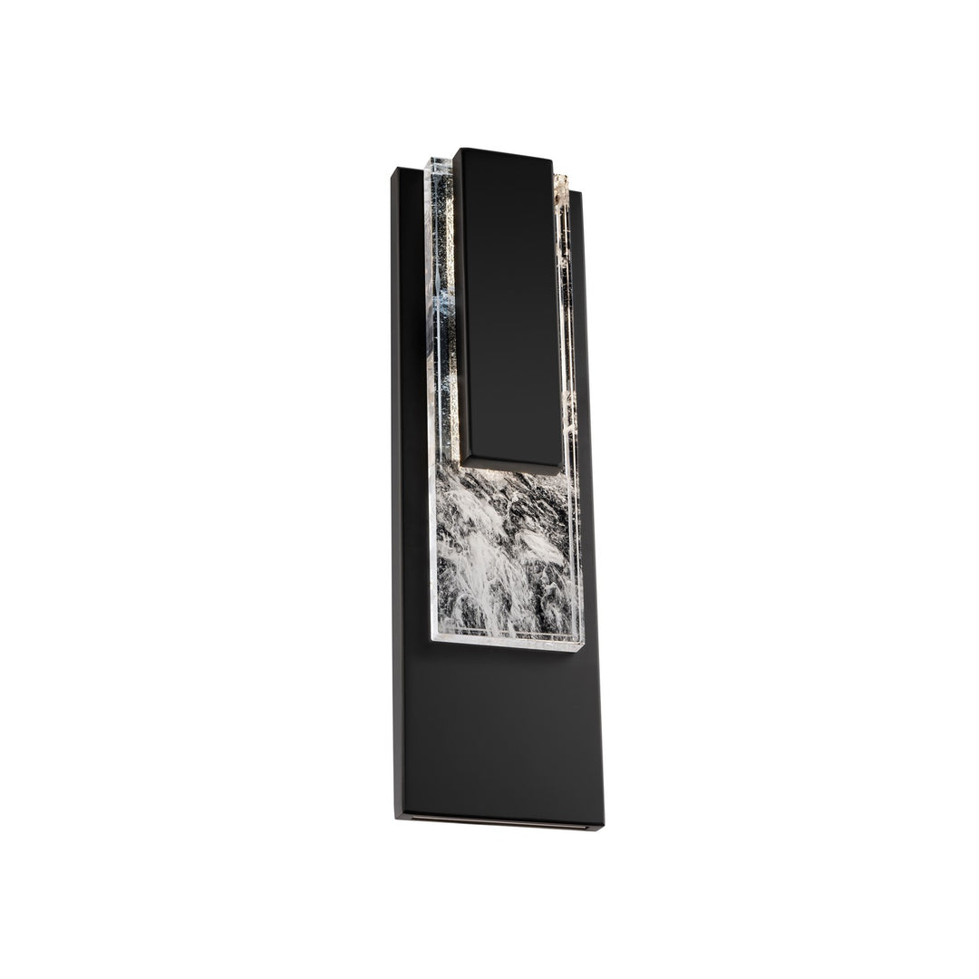 Schonbek Beyond  Vail 24in Outdoor Wall Light Outdoor Wall Lights Schonbek Beyond Black OPTIC HAZE 