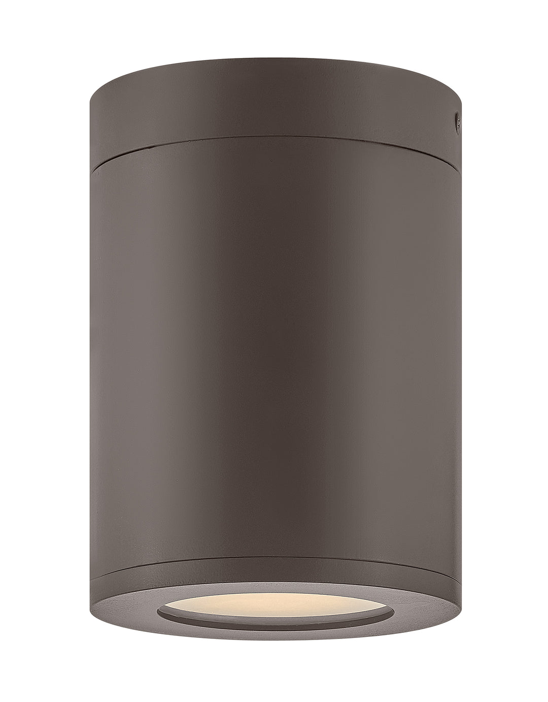 Hinkley Silo Outdoor Flush Mount Extra Small Flush Mount Architectural Bronze 13592AZ-LL