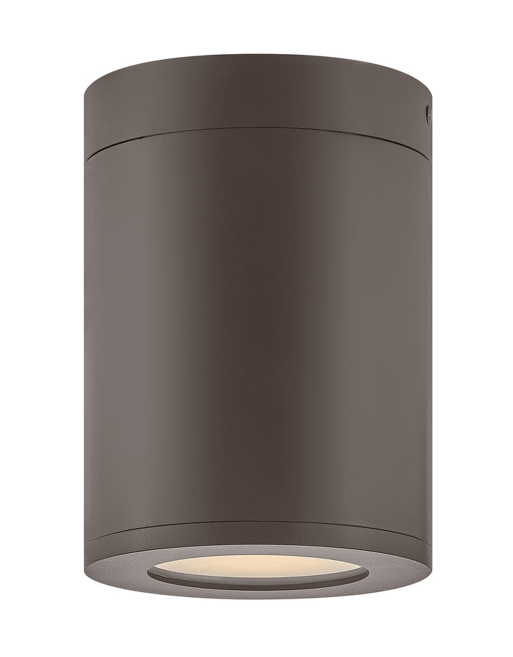 Hinkley Silo Outdoor Flush Mount Extra Small Flush Mount Architectural Bronze 13592AZ-LL