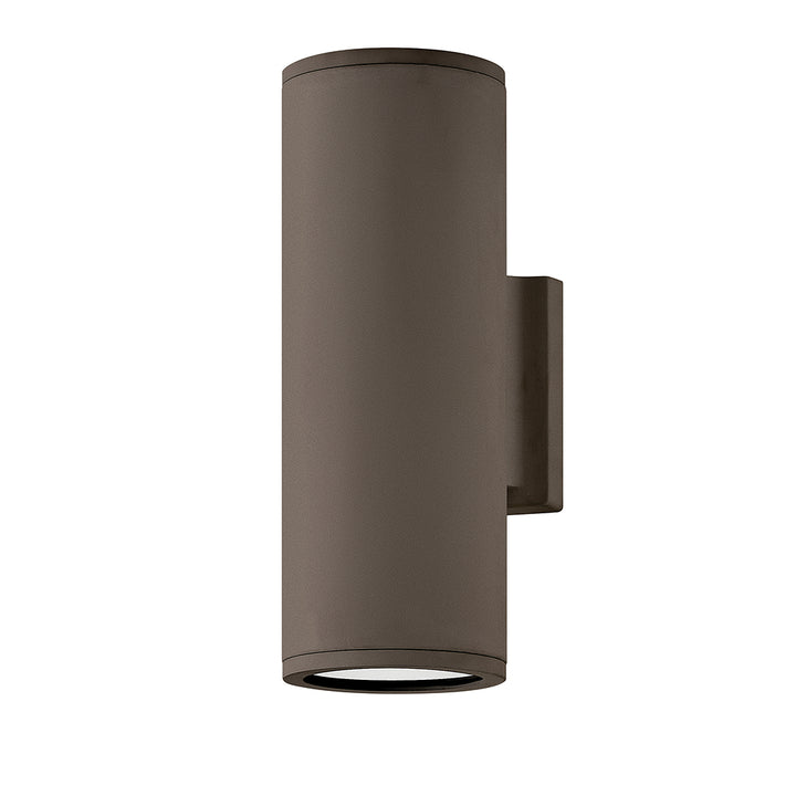 Hinkley Silo Outdoor Wall Light Medium Up/Down Light Wall Sconce Architectural Bronze 13594AZ-LL