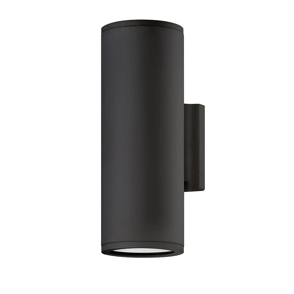 Hinkley Silo Outdoor Wall Light Medium Up/Down Light Wall Sconce Black 13594BK-LL