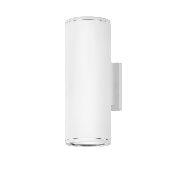 Hinkley Silo Outdoor Wall Light Medium Up/Down Light Wall Sconce Satin White 13594SW-LL
