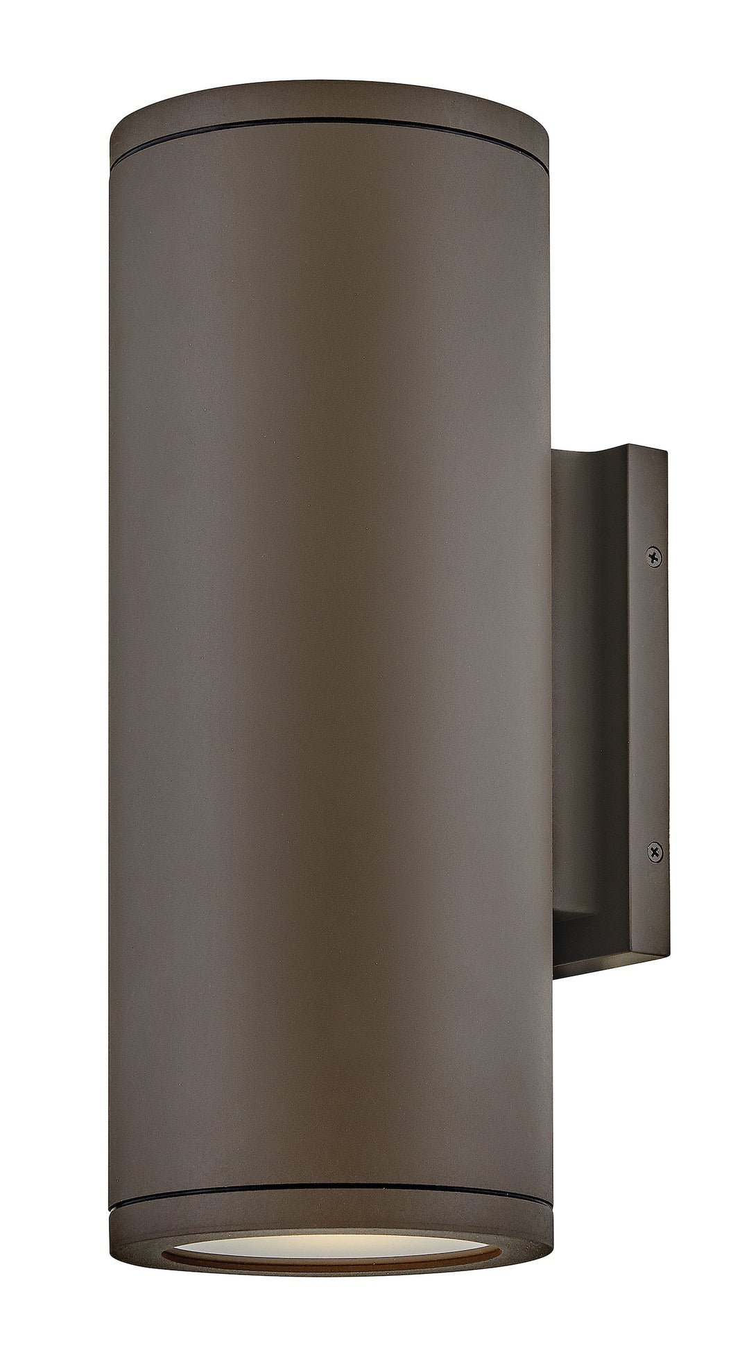 Hinkley Silo Outdoor Wall Light Large Up/Down Light Wall Sconce Architectural Bronze 13595AZ-LL