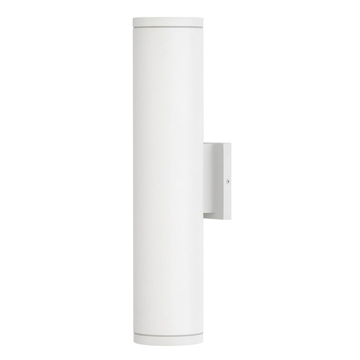 Hinkley Silo Outdoor Wall Light Large Up/Down Wall Mount Lantern Textured White 13598TW-LL