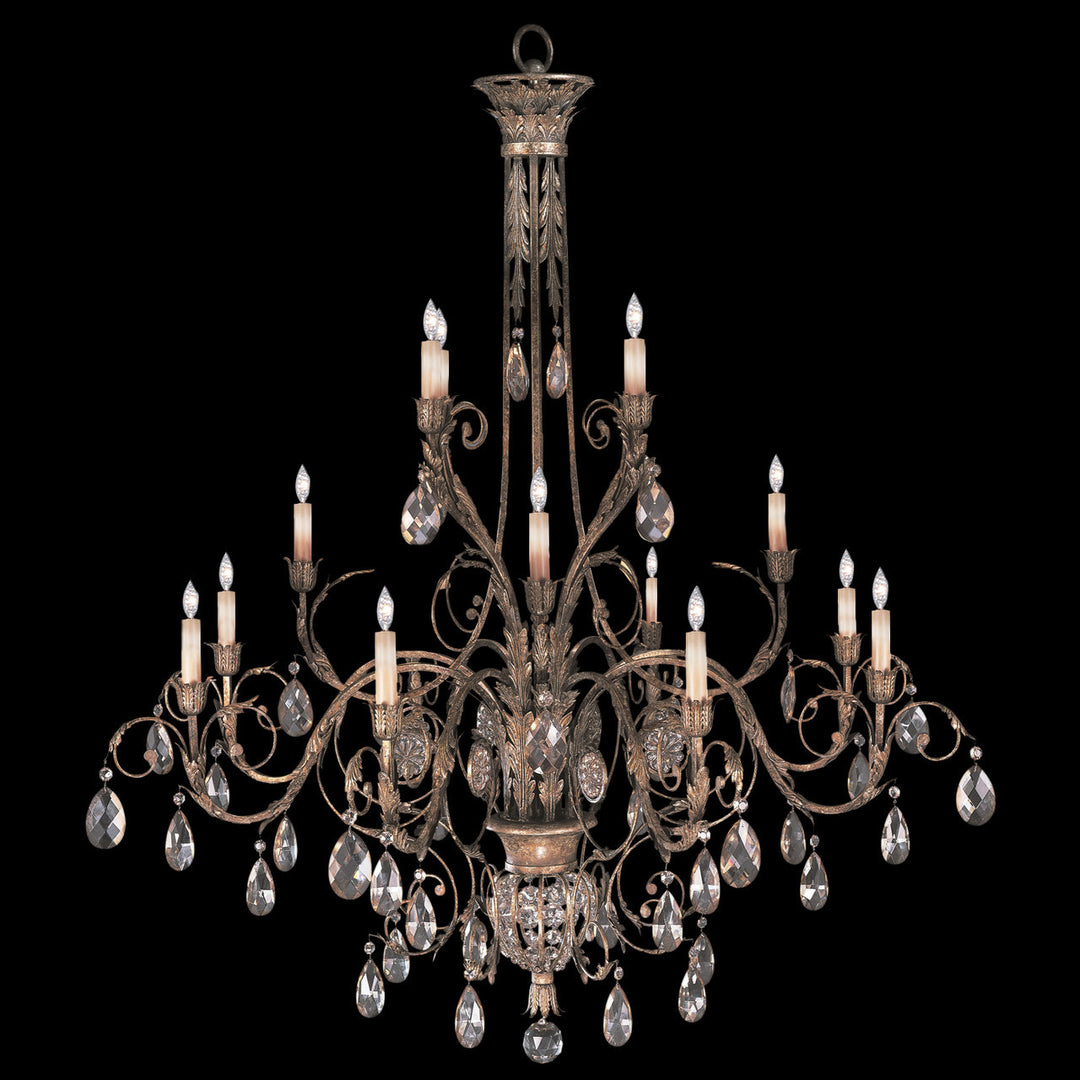 Fine Art Handcrafted Lighting A Midsummer Nights Dream 57"W Round Chandelier 136740-2 (Model 136740-2)