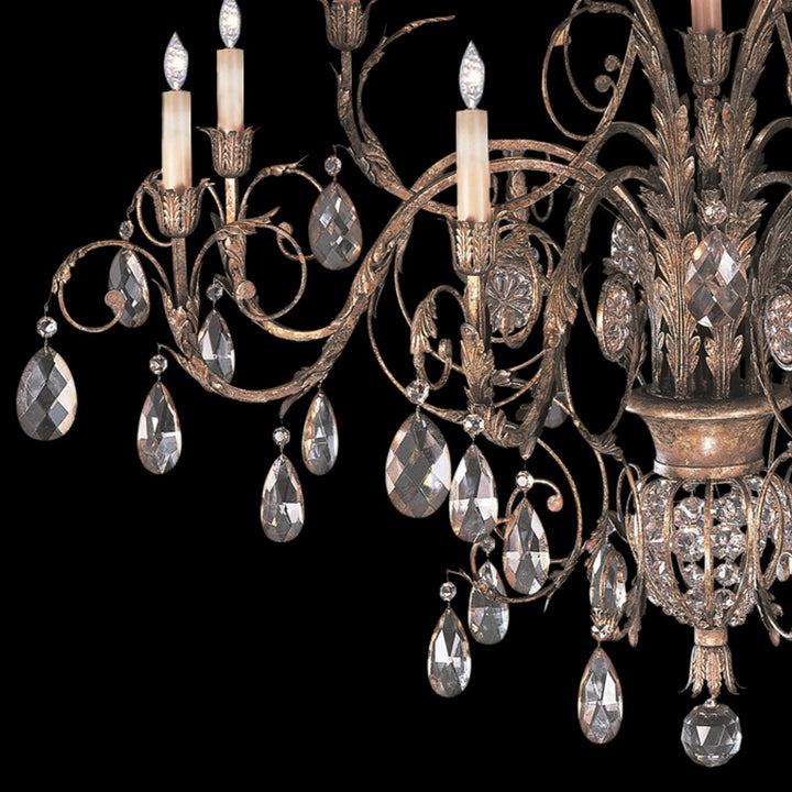 Fine Art Handcrafted Lighting A Midsummer Nights Dream 57"W Round Chandelier 136740-2 (Model 136740-2)