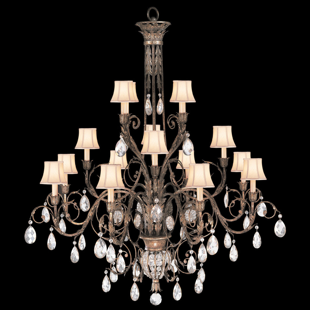 Fine Art Handcrafted Lighting A Midsummer Nights Dream 57"W Round Chandelier 136740 (Model 136740)