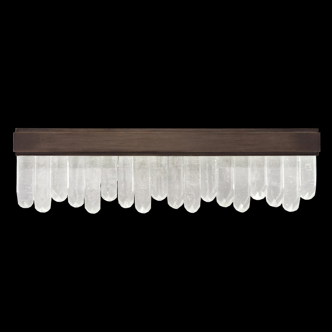 Fine Art Handcrafted Lighting Lior 28"W Bath Bar in Standard Bronze (914050-3ST)