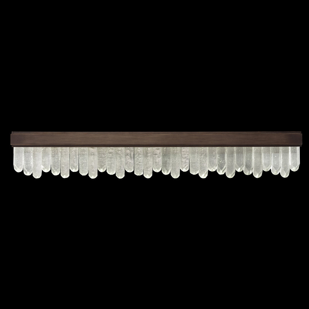 Fine Art Handcrafted Lighting Lior 47"W Bath Bar in Standard Bronze (914250-3ST)