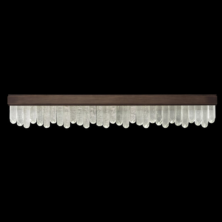 Fine Art Handcrafted Lighting Lior 47"W Bath Bar in Standard Bronze (914250-3ST)