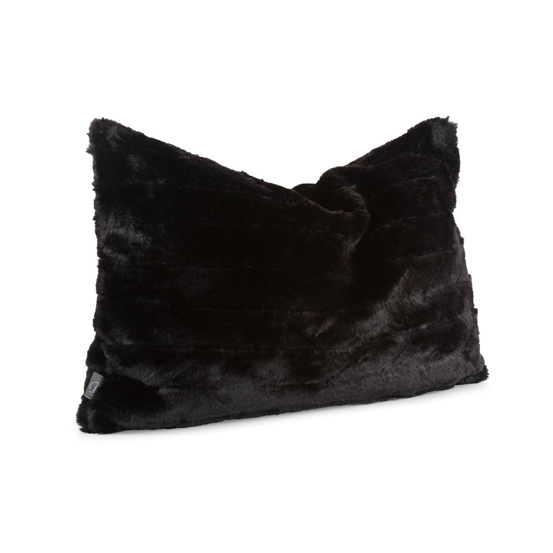 Howard Elliott Collection Pillow 14 x 22 Angora Ebony - Poly Insert