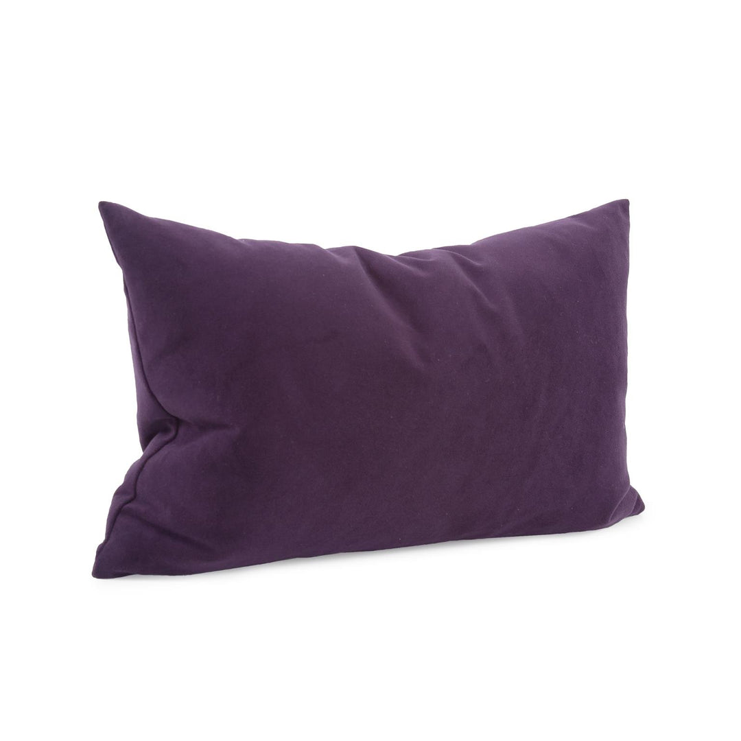 Howard Elliott Collection Pillow 14 x 22 Bella Eggplant - Down Insert