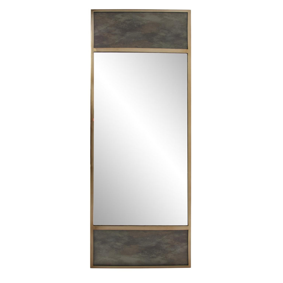 Howard Elliott Collection Albizzi Antiqued Paneled Mirror