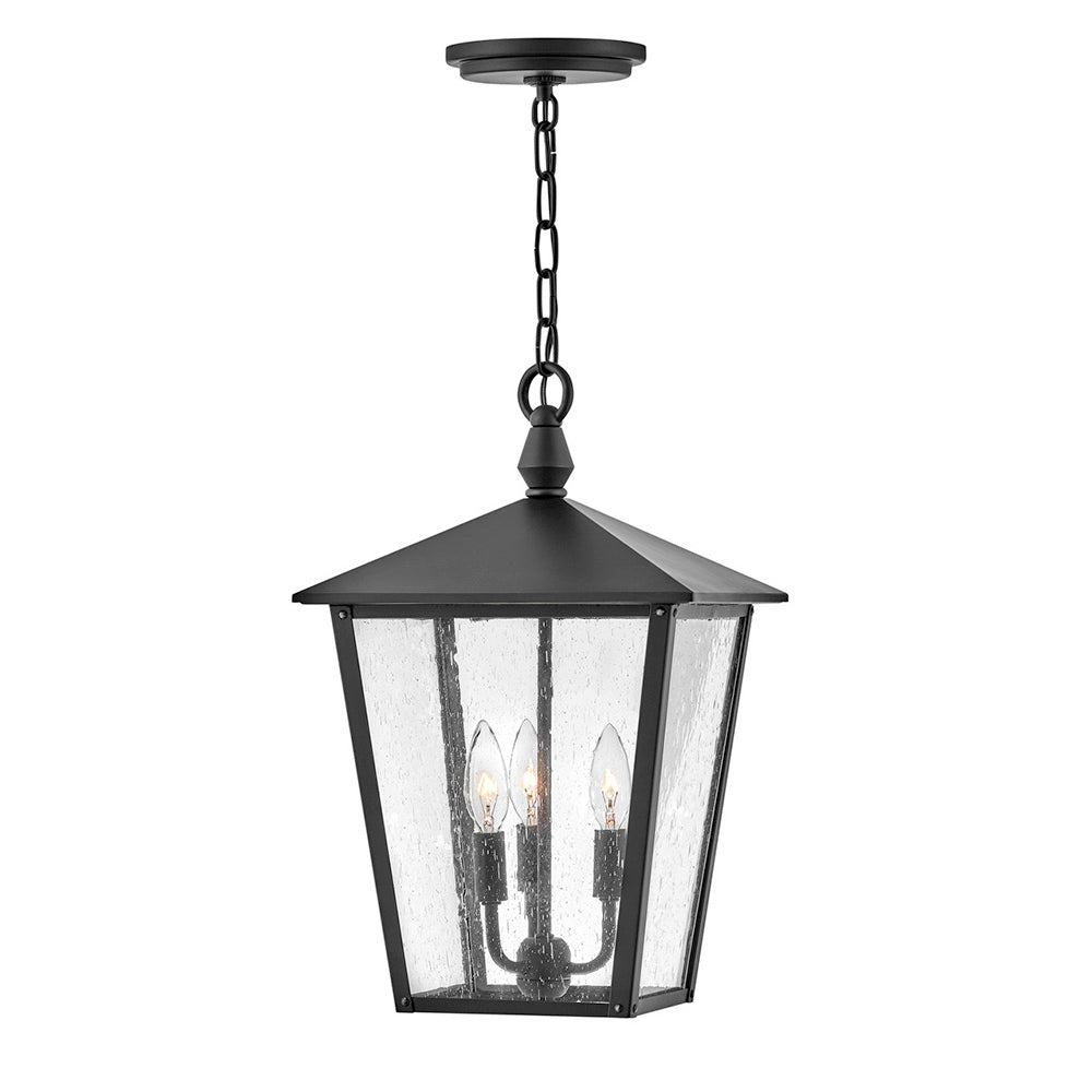 Hinkley Huntersfield Outdoor Hanging Light Medium Hanging Lantern Black 14062BK