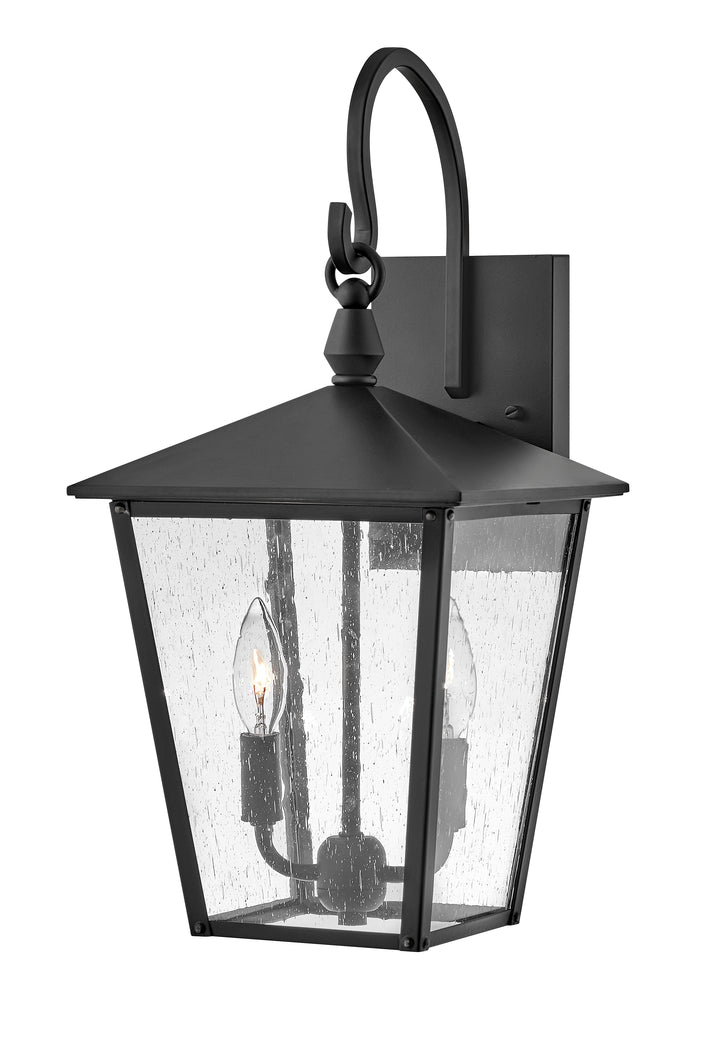 Hinkley Huntersfield Outdoor Wall Light Medium Wall Mount Lantern Black 14064BK