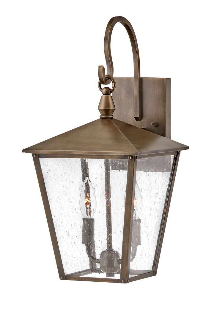 Hinkley Huntersfield Outdoor Wall Light Medium Wall Mount Lantern Burnished Bronze 14064BU